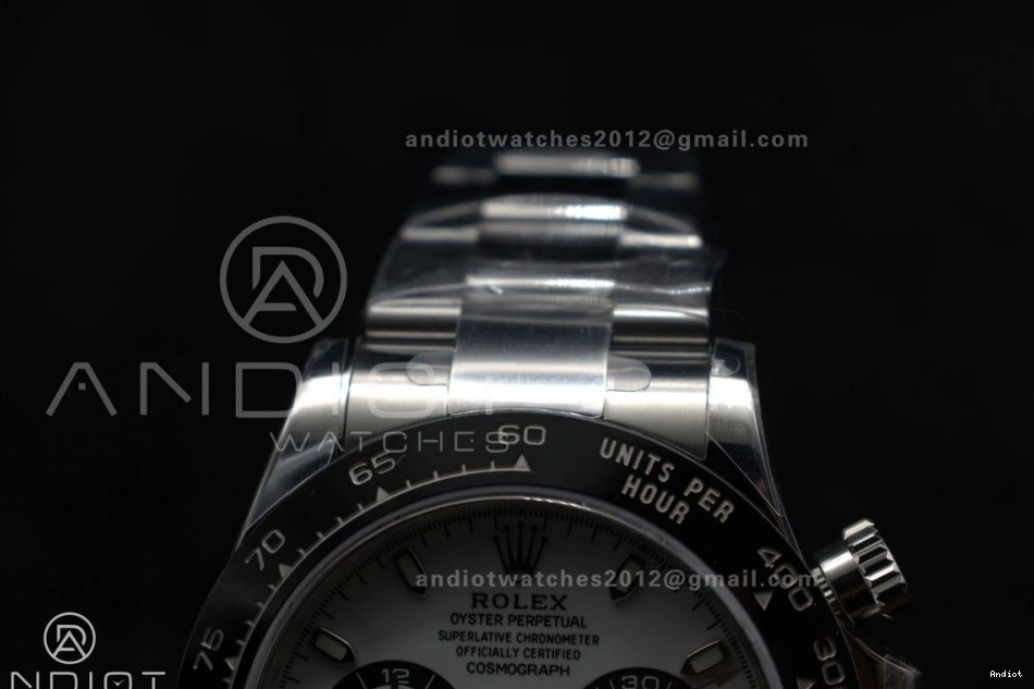 Dial SH4130 Case Daytona SS 904L Best Bracelet and Edition 1:1 White 116500 ZF 1104